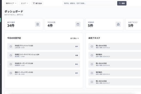 不動産管理システム